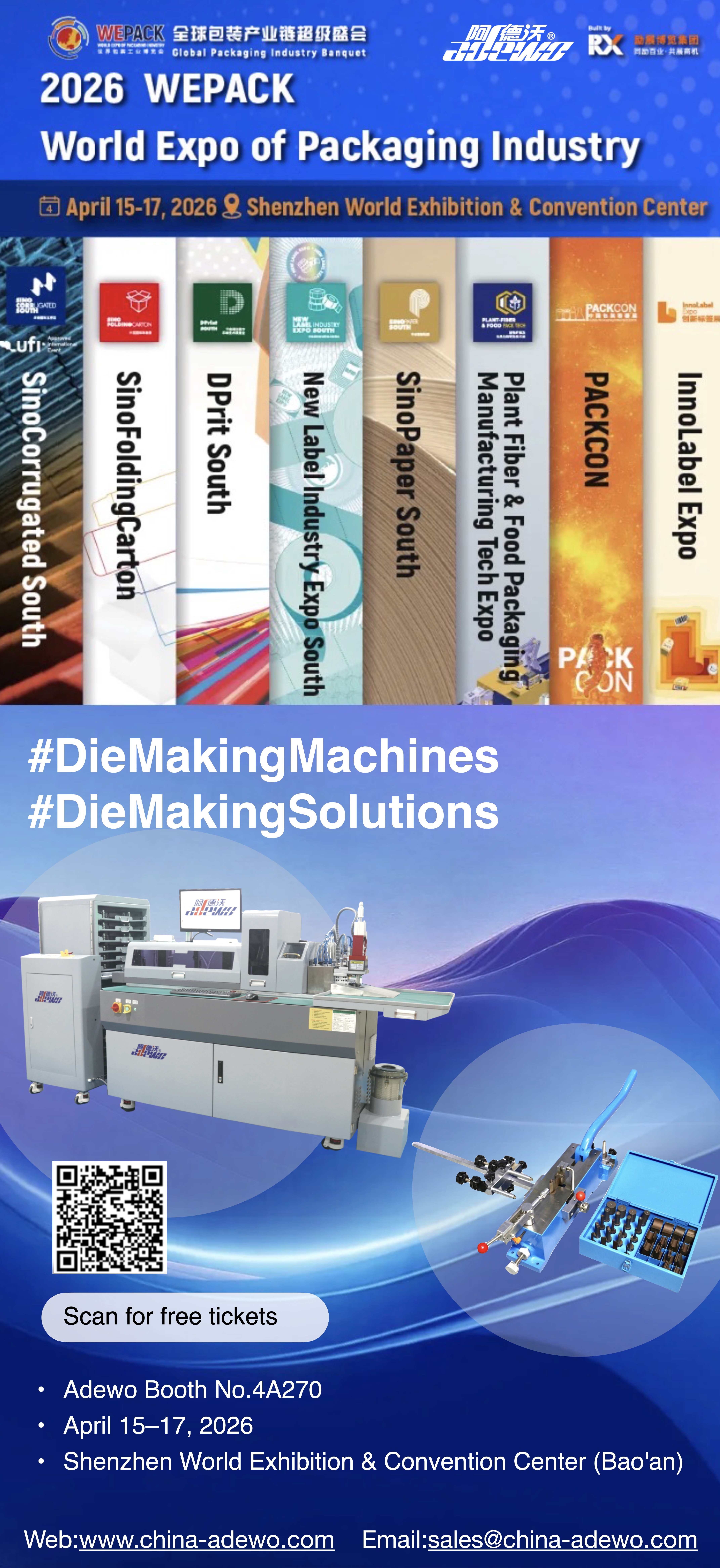 WEPACK 2026: Maailmanlaajuinen pakkausteollisuuden juhla