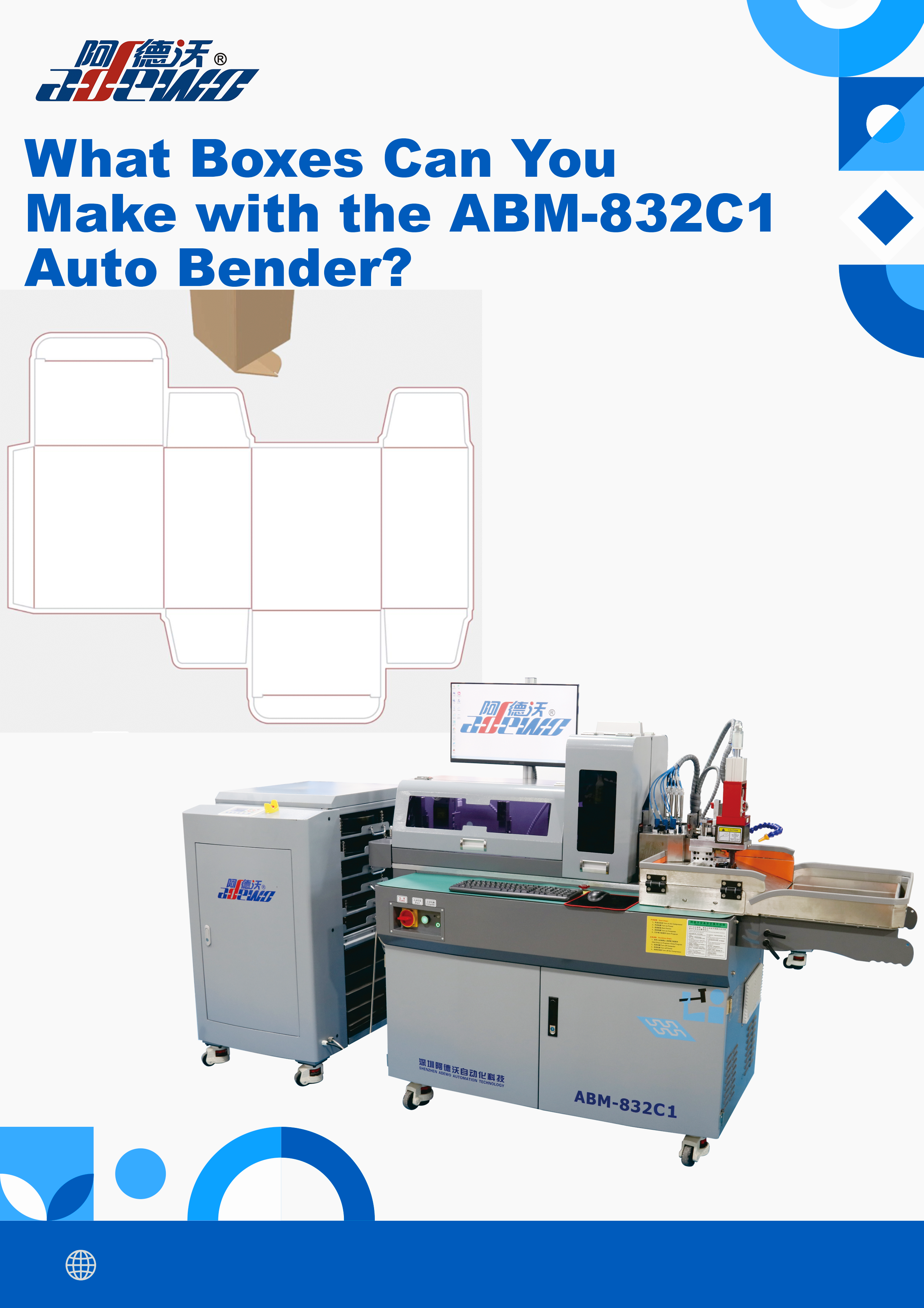 Mitä laatikoita voit tehdä ABM-832C1 Auto Benderillä?