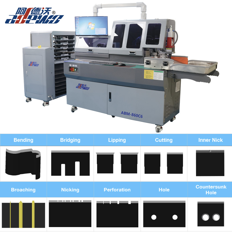 Blister Die Cutting Mold Auto Bender upotareilla