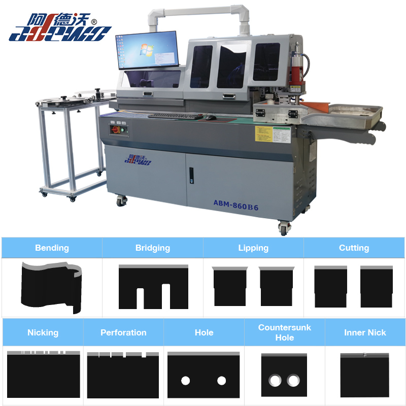 Blister Die Cutting Mold Auto Bender sisäisen nickin kanssa