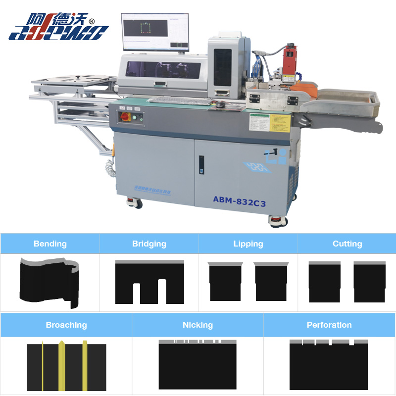 Label Rule Auto Bender Machine